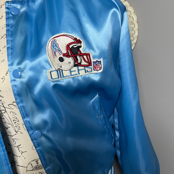 Vintage Authentic Houston Oilers jacket played at the Astrodome. 🏈🏈 - Picture 4 of 6